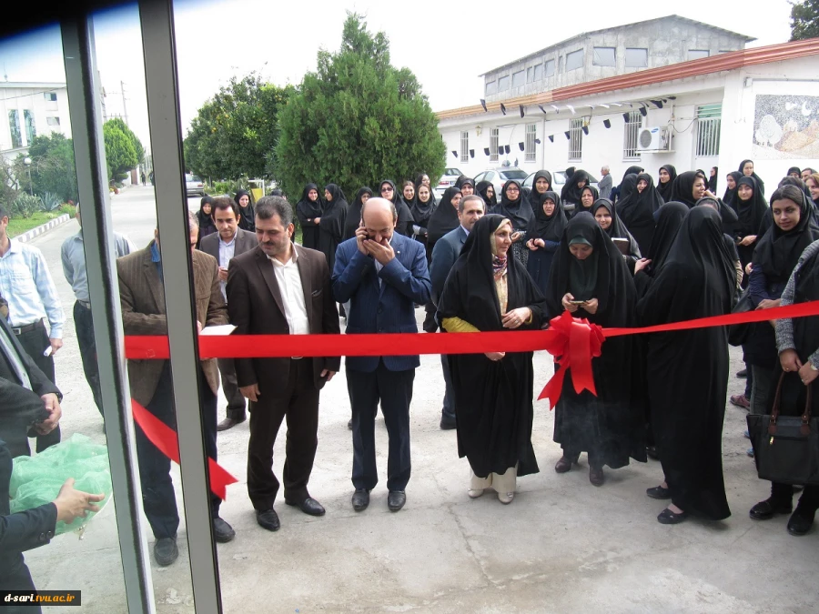 برگزاری مراسم افتتاح بوفه دانشجویی در آموزشکده فنی دختران قدسیه