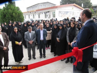 برگزاری مراسم افتتاح بوفه دانشجویی در آموزشکده فنی دختران قدسیه