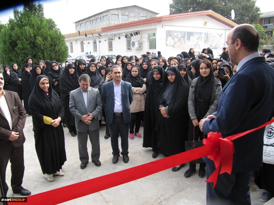 برگزاری مراسم افتتاح بوفه دانشجویی در آموزشکده فنی دختران قدسیه