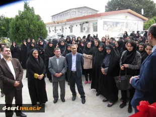 برگزاری مراسم افتتاح بوفه دانشجویی در آموزشکده فنی دختران قدسیه