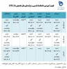 تقویم آموزشی دانشگاه فنی و حرفه ای سال تحصیلی 98-1397