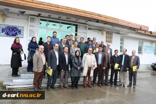 برگزاری ششمین جلسه  معاونین و روسای ادارات حوزه اداری مالی دانشگاه فنی و حرفه ای استان مازندران در آموزشکده قدسیه ساری 3