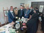 بر پایی نمایشگاه از دست ساخته های دانشجویان آموزشکده فنی و حرفه ای قدسیه ساری در افتتاحیه  مرکز رشد و نوآوری مهارتی دانشگاه فنی و حرفه ای استان مازندران در تاریخ 1401/06/07  2