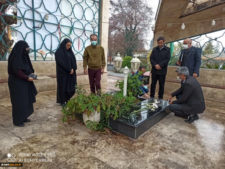 بازدید سرپرست دانشگاه فنی حرفه ای استان مازندران از روند برگزاری جلسه امتحان در نیمسال اول سال تحصیلی ۱۴۰۲_ ۱۴۰۱ 8