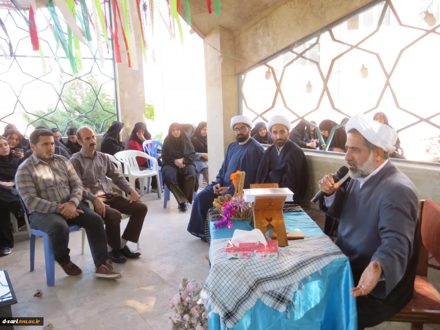 برگزاری نشست بصیرتی با موضوع مقاومت مردمی  در آموزشکده فنی و حرفه ای قدسیه ساری 2