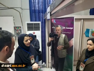 حضور فعال آموزشکده قدسیه ساری در نمایشگاه مد و لباس فجر مازندران
 7