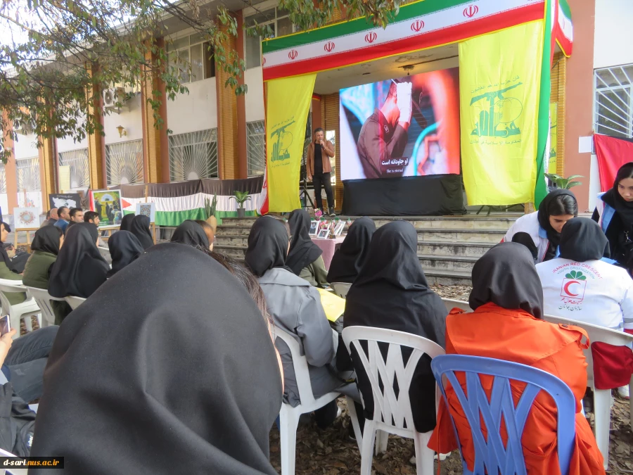 برگزاری «رویدادانتفاضه هنر»در دانشگاه ملی مهارت  واحد دختران ساری  

 3