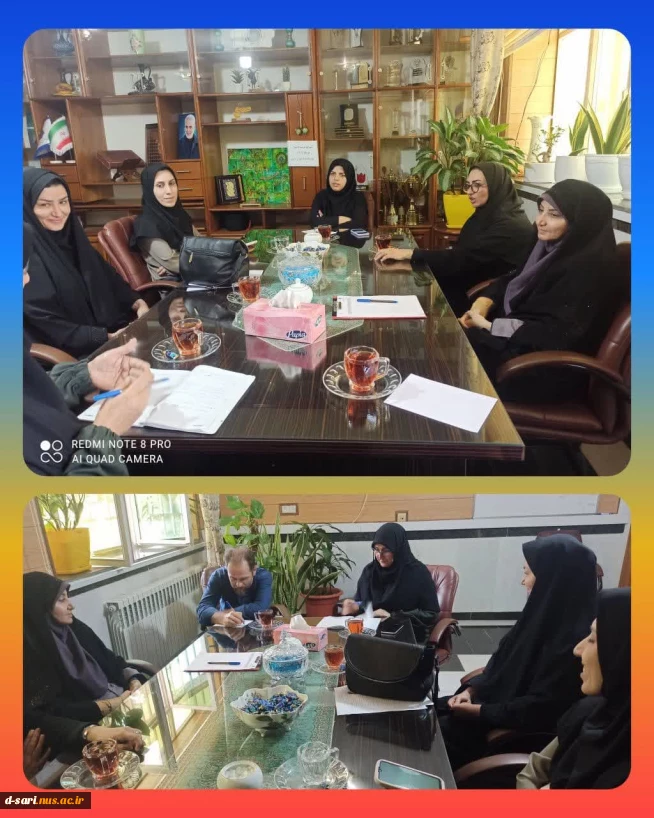 برگزاری جلسه شورای تربیت بدنی در آموزشکده ملی مهارت دختران ساری