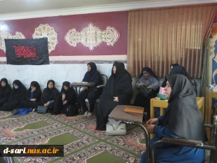 برگزاری مراسم عزاداری و سوگواری شهادت حضرت رسول اکرم (ص)، امام حسن مجتبی (ع) و امام رضا (ع) در آموزشکده ملی مهارت دختران ساری 4