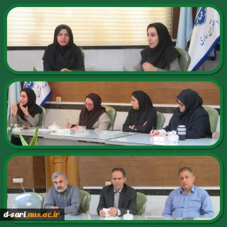 برگزاری جلسه هم اندیشی اعضای هیأت علمی در آموزشکده  ملی مهارت دختران ساری